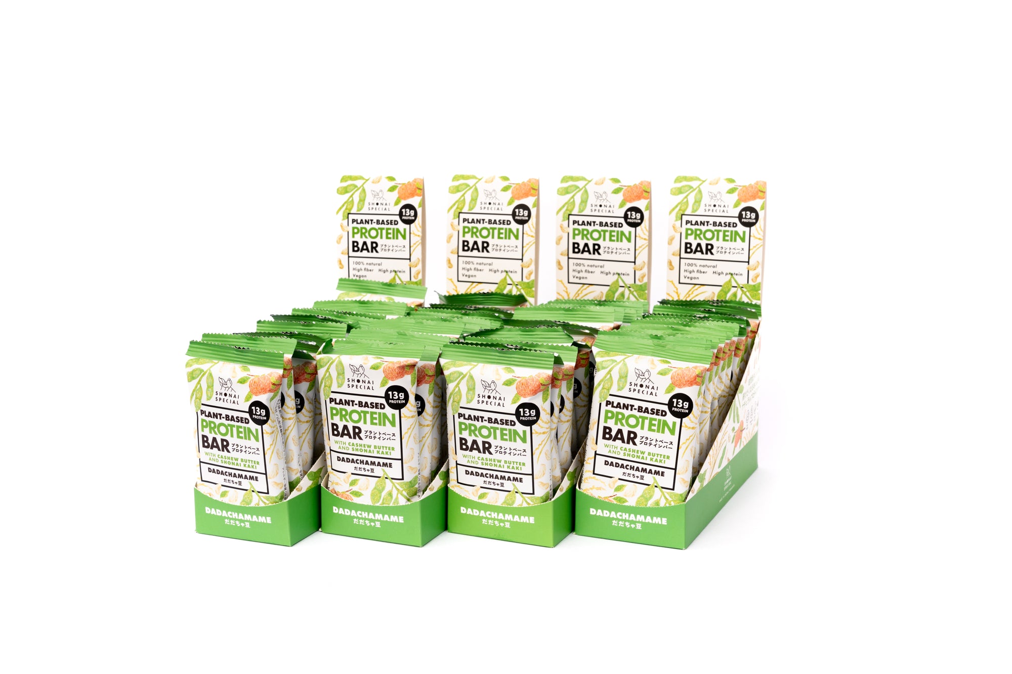 PLANT-BASED PROTEIN BAR｜DADACHAMAME ｜だだちゃ豆プロテインバー