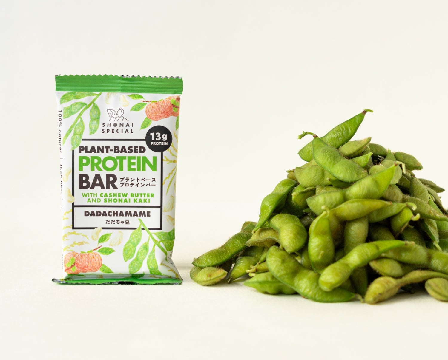 PLANT-BASED PROTEIN BAR｜DADACHAMAME ｜だだちゃ豆プロテインバー